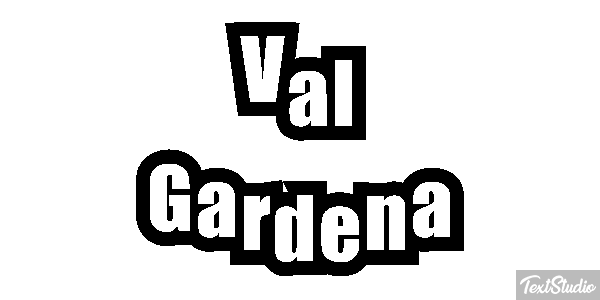 Val Gardena Efekt tekstowy
