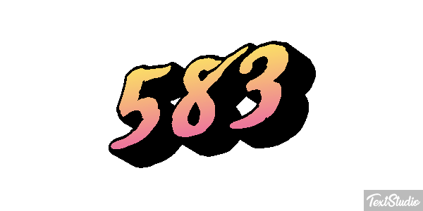 583 Текстовый эффект