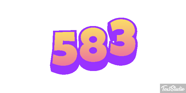 583 Текстовый эффект