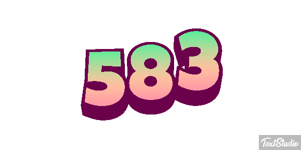 583 Текстовый эффект