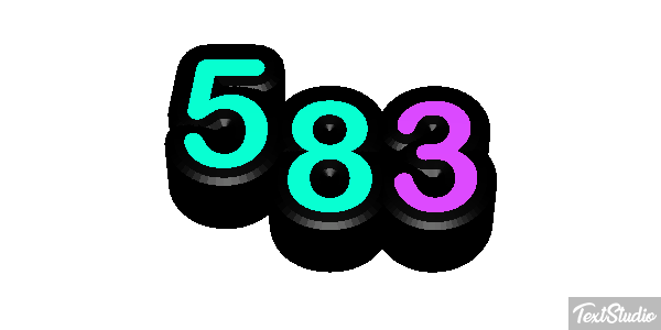583 Текстовый эффект