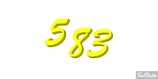 583 Текстовый эффект