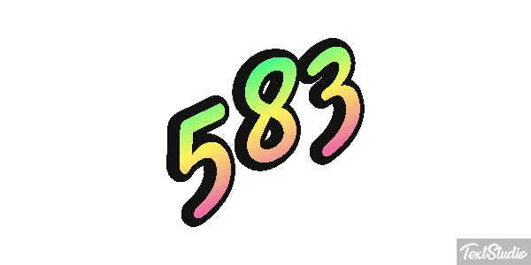 583 Текстовый эффект