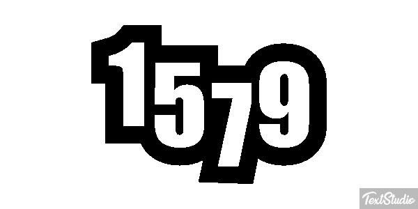 1579 Text effect