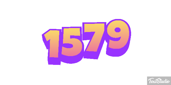 1579 Text effect