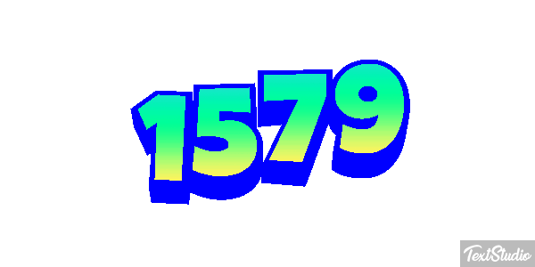 1579 Text effect