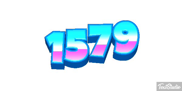 1579 Text effect