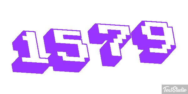 1579 Text effect