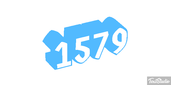 1579 Text effect