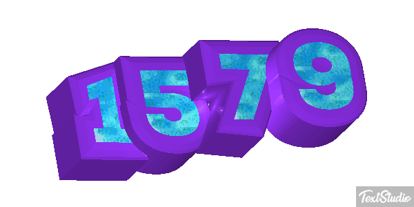1579 Text effect