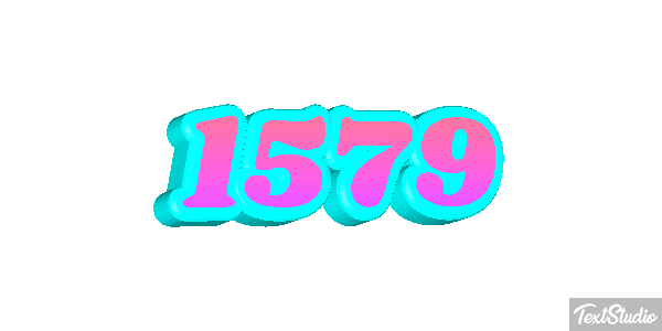 1579 Text effect