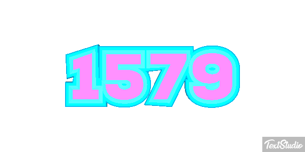 1579 Text effect