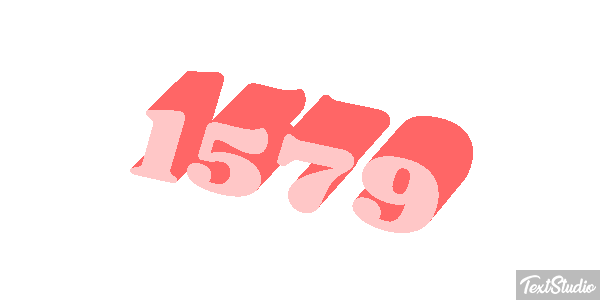 1579 Text effect
