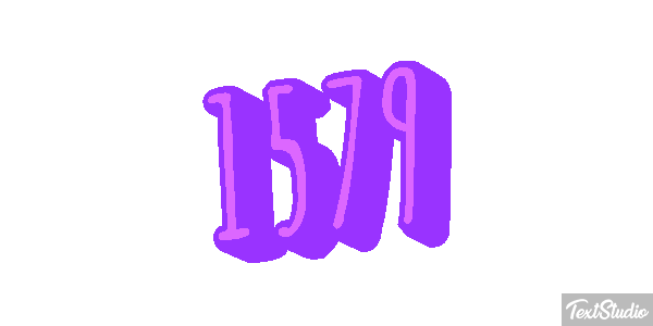 1579 Text effect