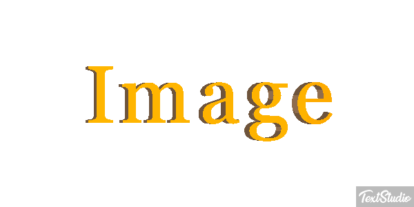 Image Effetto testo
