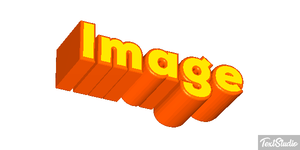 Image Effetto testo