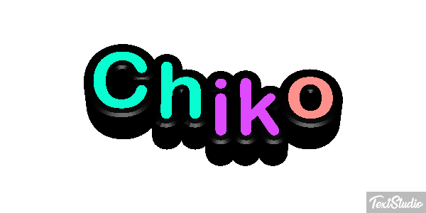 Chiko Text effect