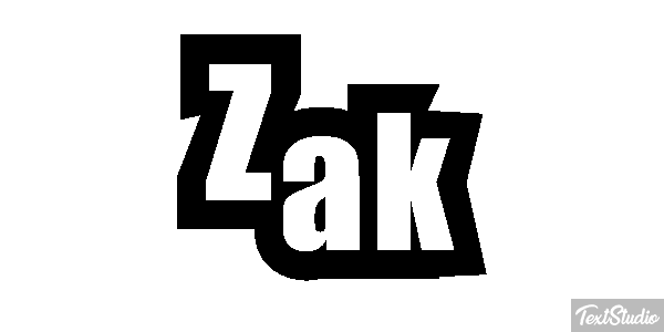Zak Text effect