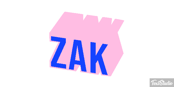 Zak Text effect