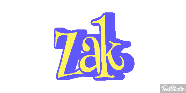 Zak Text effect