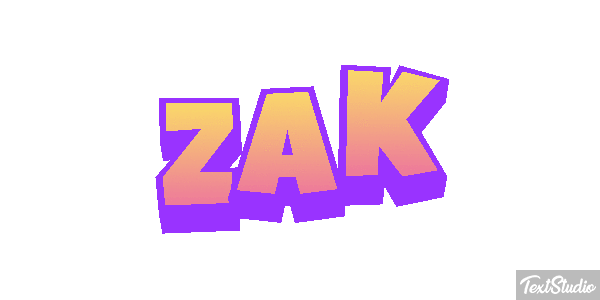 Zak Text effect