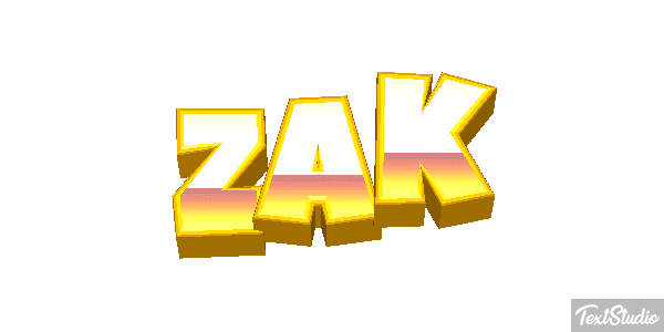 Zak Text effect
