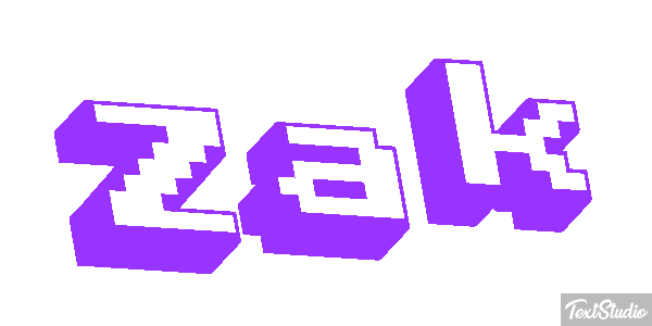 Zak Text effect