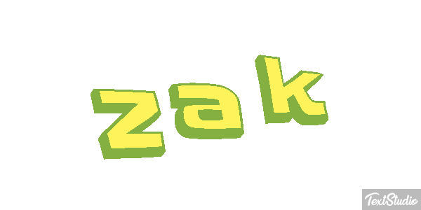 Zak Text effect
