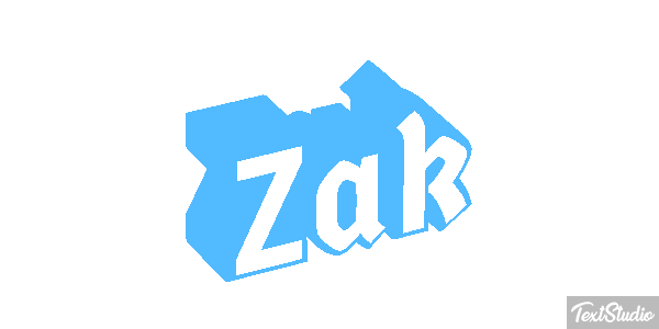 Zak Text effect