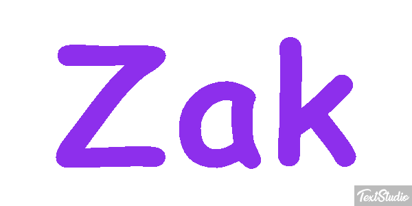Zak Text effect