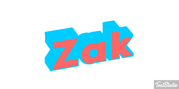 Zak Text effect