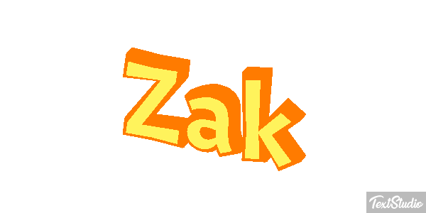 Zak Text effect