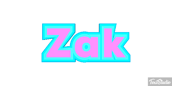 Zak Text effect