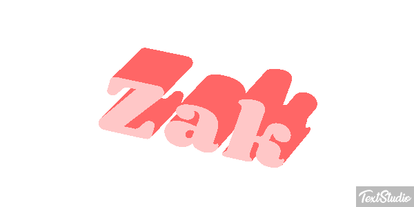 Zak Text effect
