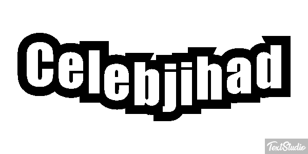 Celebjihad Efecto de texto