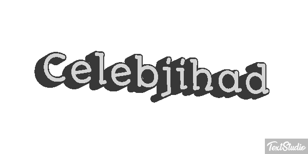 Celebjihad Efecto de texto