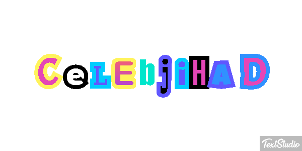 Celebjihad Efecto de texto