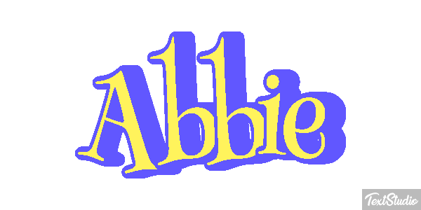 Abbie Text effect