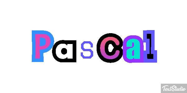 Pascal Efeito do texto