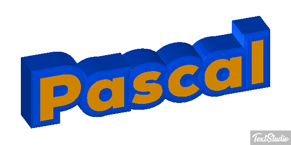 Pascal Efeito do texto
