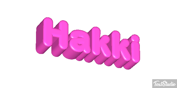 Hakkı Tekst effect