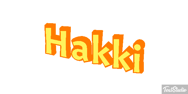 Hakkı Tekst effect
