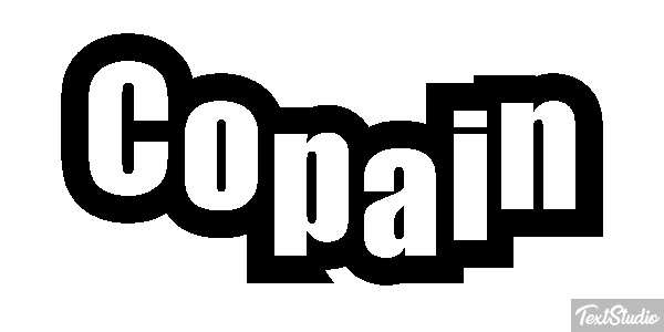 Copain Text effect