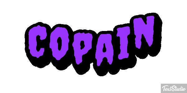 Copain Text effect