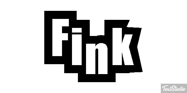 Fink Effetto testo