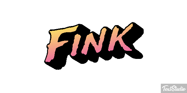 Fink Effetto testo