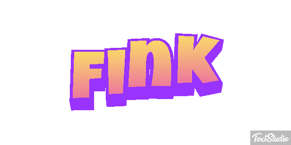 Fink Effetto testo