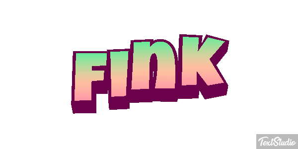 Fink Effetto testo