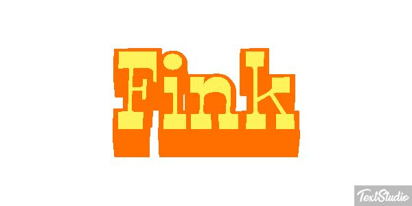 Fink Effetto testo