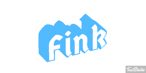 Fink Effetto testo